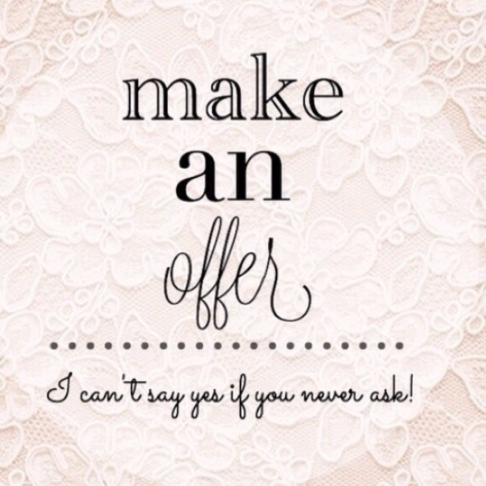 Reasonable Offers Welcome!